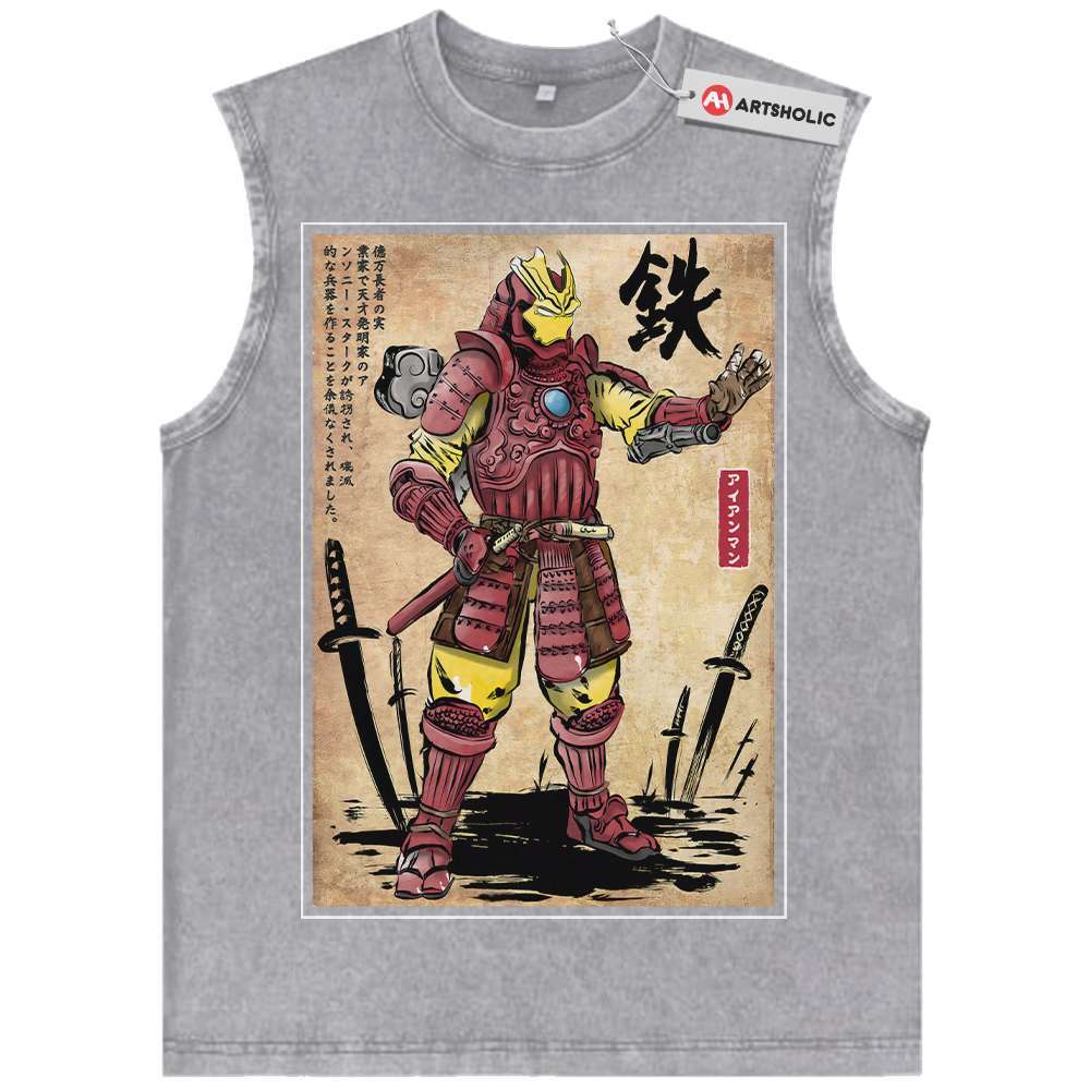 Alternative view of Iron Man Tank Top, Marvel Comics Tank Top, Vintage Tank Top