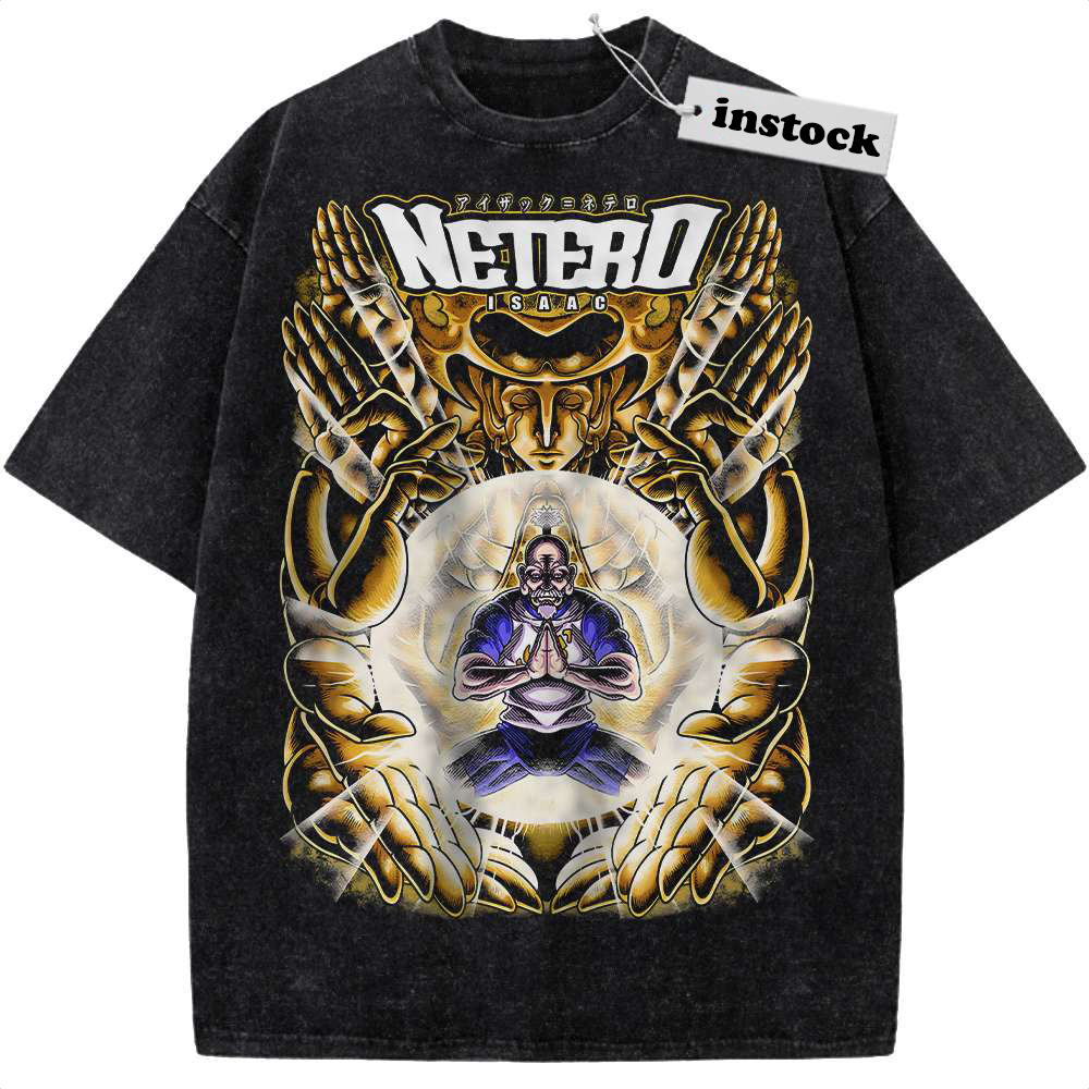 Isaac Netero Shirt, Hunter x Hunter Shirt, HxH Shirt, Anime Shirt, Vintage T-Shirt