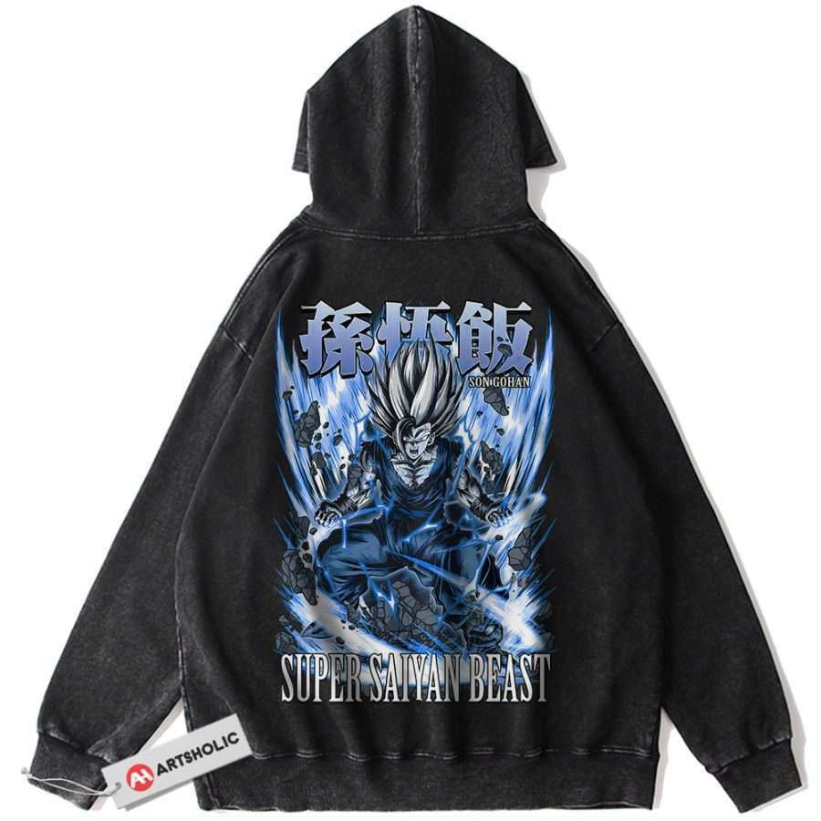 Alternative view of Itachi Uchiha Hoodie, Akatsuki Hoodie, Naruto Hoodie, Anime Hoodie, Vintage Hoodie
