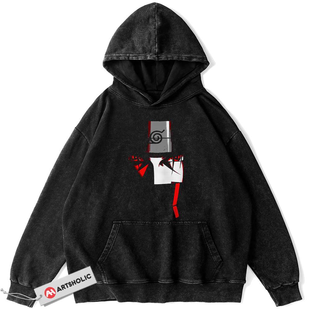 Itachi Uchiha Hoodie, Akatsuki Hoodie, Naruto Hoodie, Anime Hoodie, Vintage Hoodie