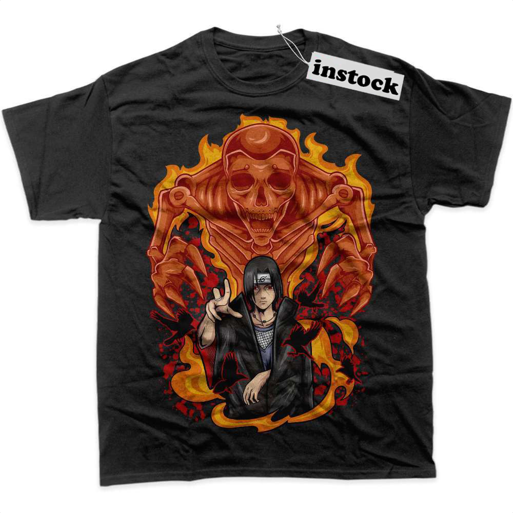 Itachi Uchiha Shirt, Akatsuki Shirt, Naruto Shirt, Anime Shirt, Graphic T-Shirt