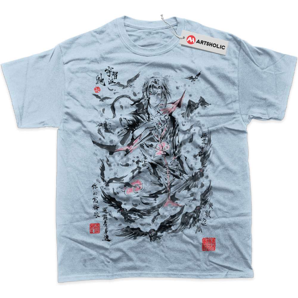 Alternative view of Itachi Uchiha Shirt, Akatsuki Shirt, Naruto Shirt, Anime Shirt, Graphic T-Shirt
