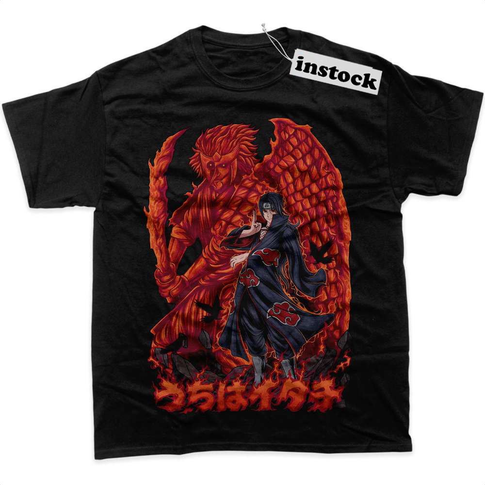 Itachi Uchiha Shirt, Akatsuki Shirt, Naruto Shirt, Anime Shirt, Graphic Tee
