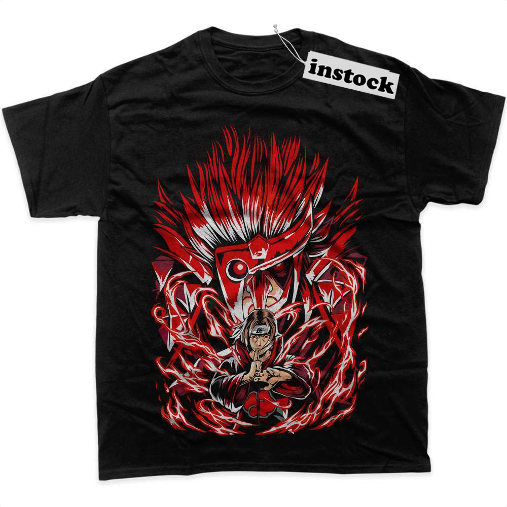 Itachi Uchiha Shirt, Naruto Shirt, Anime Shirt, Graphic T-Shirt