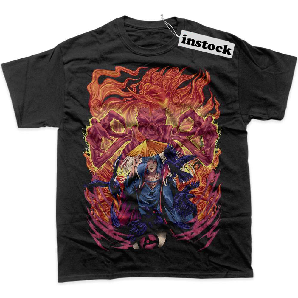 Itachi Uchiha Shirt, Naruto Shirt, Anime Shirt, Graphic T-Shirt