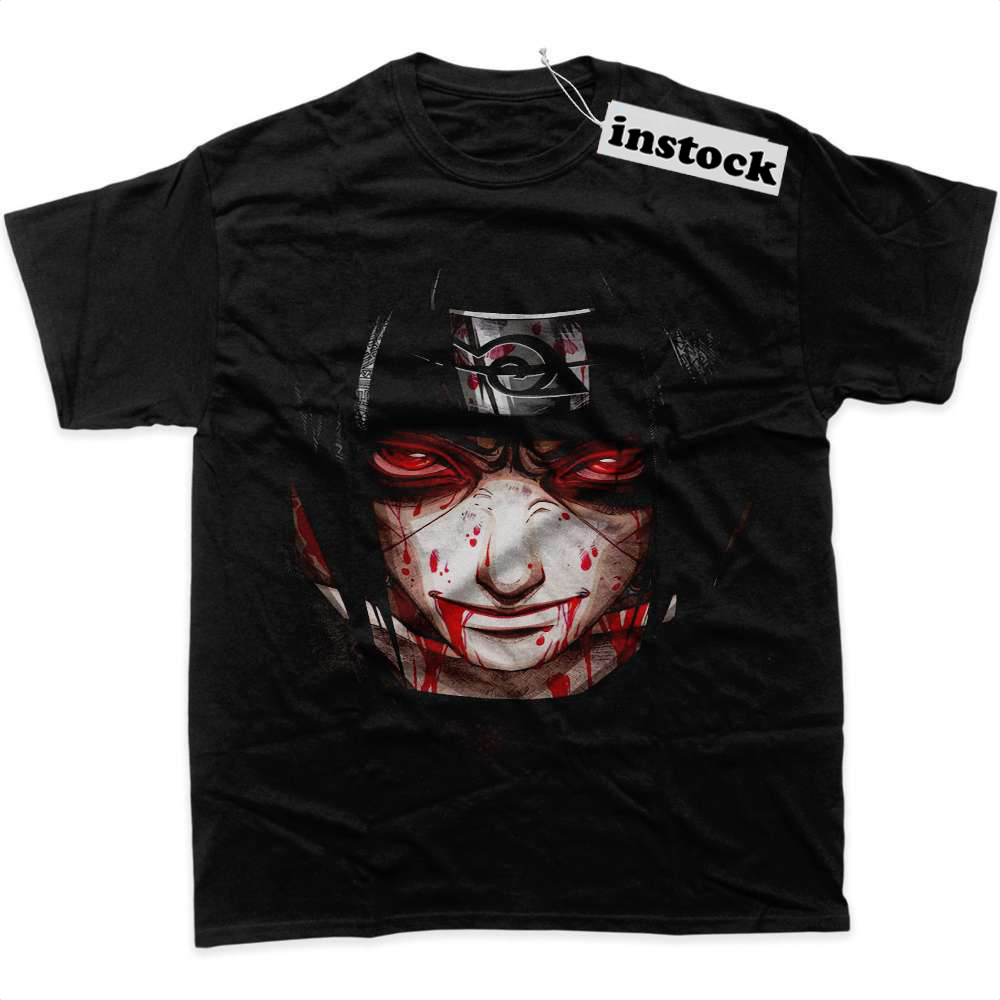 Itachi Uchiha Shirt, Naruto Shirt, Anime Shirt, Graphic Tee