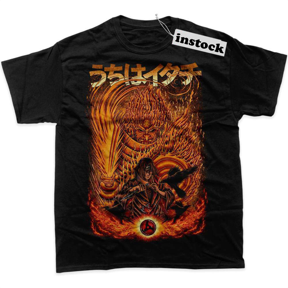 Itachi Uchiha Shirt, Naruto Shirt, Anime Shirt, graphic Tee