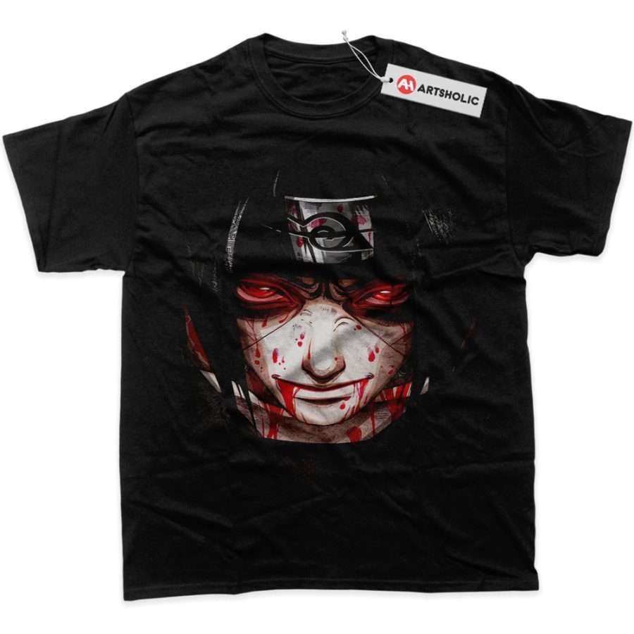 Alternative view of Itachi Uchiha Shirt, Naruto Shirt, Anime Shirt, Graphic Tee