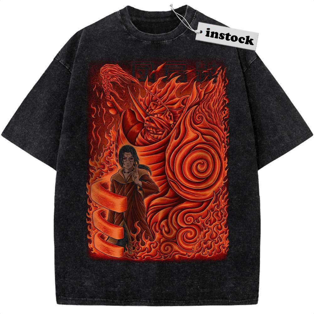 Itachi Uchiha Shirt, Naruto Shirt, Anime Shirt, Vintage T-Shirt