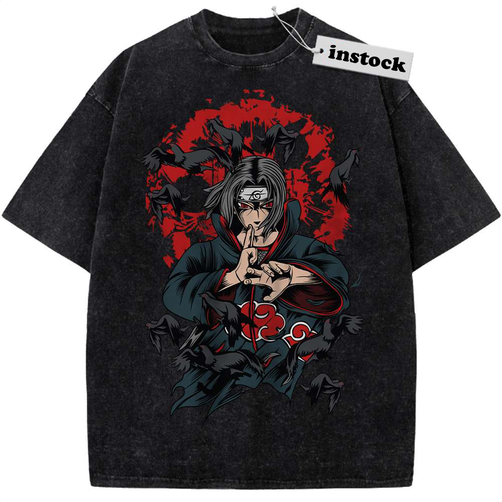 Itachi Uchiha Shirt, Naruto Shirt, Anime Shirt, Vintage T-Shirt