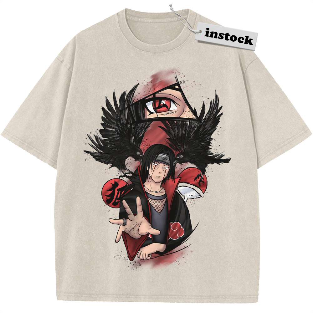 Itachi Uchiha Shirt, Naruto Shirt, Anime Shirt, Vintage T-Shirt