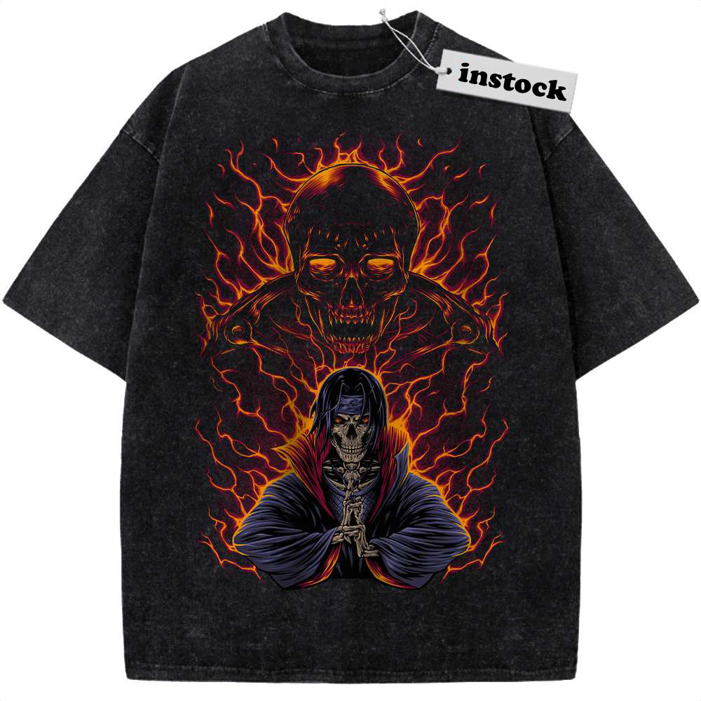 Itachi Uchiha Shirt, Naruto Shirt, Anime Shirt, Vintage T-Shirt