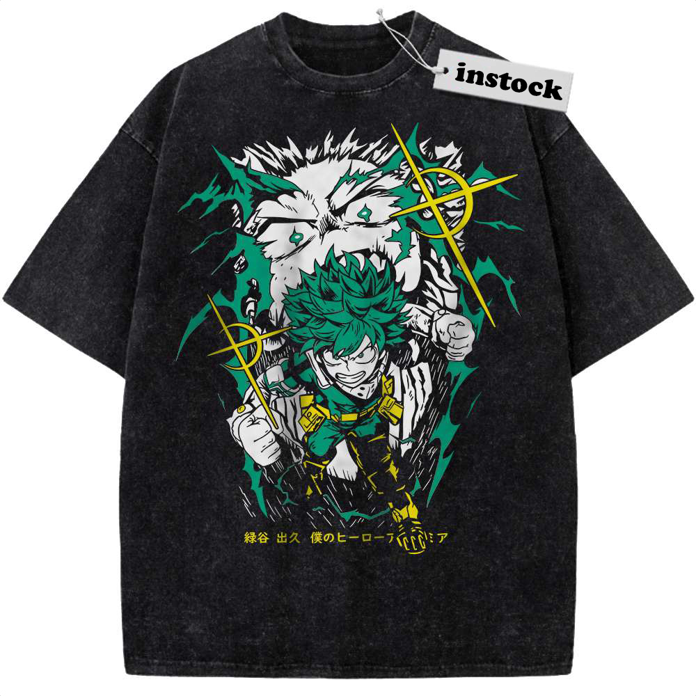 Izuku Midoriya Shirt, Deku Shirt, MHA Shirt, Anime Shirt, Vintage T-Shirt