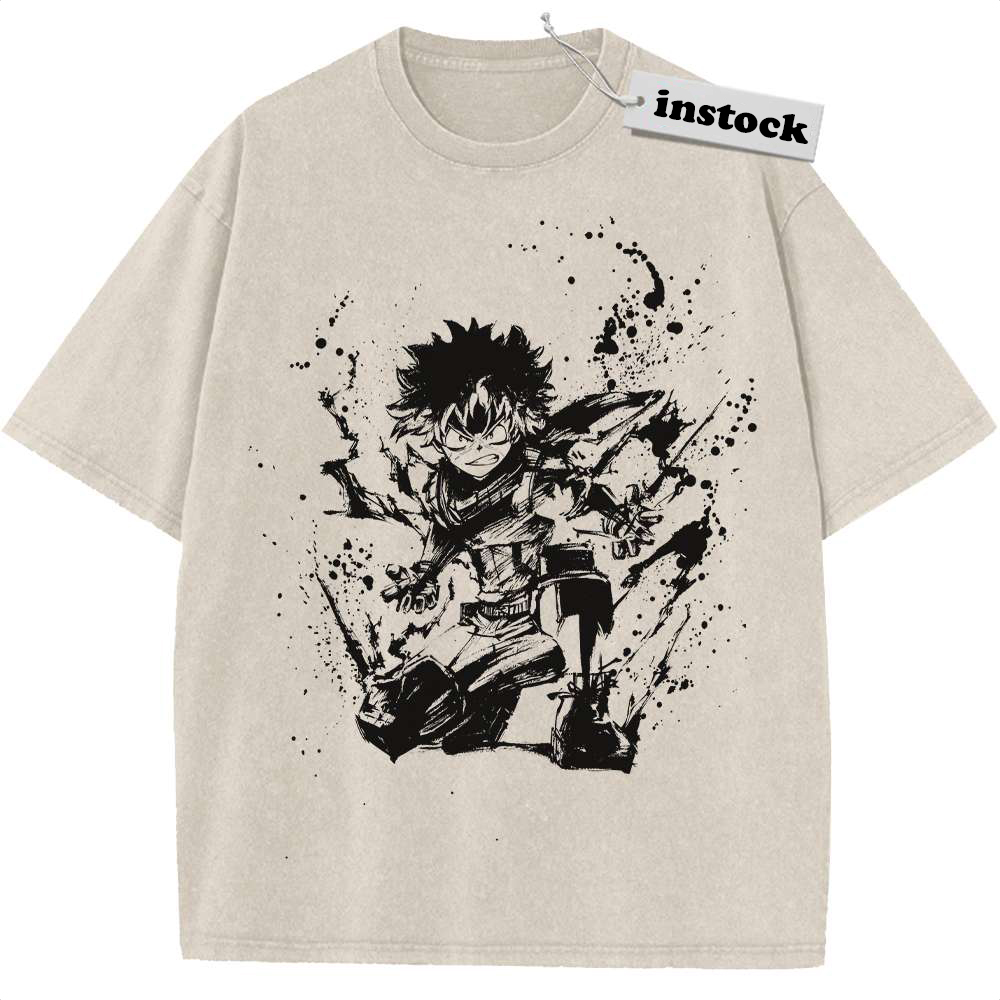 Izuku Midoriya Shirt, MHA Shirt, Anime Shirt, Vintage T-Shirt