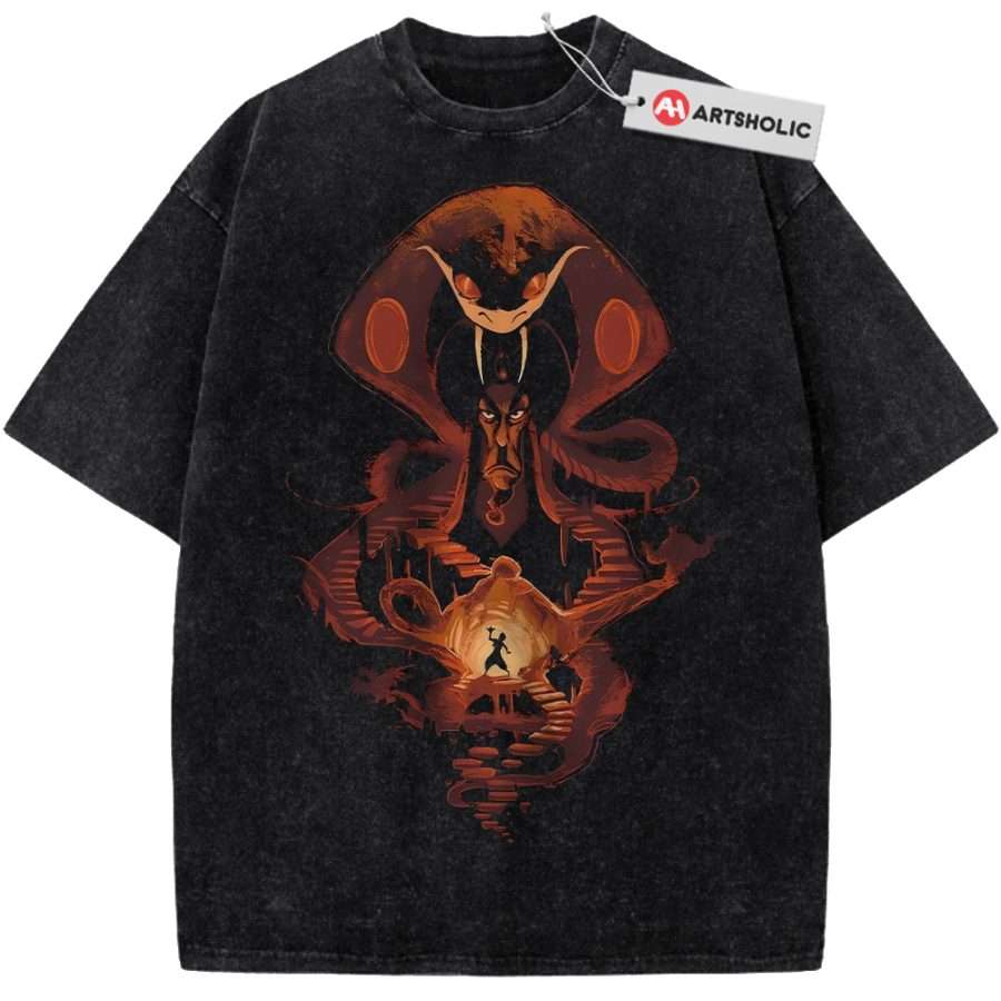 Alternative view of Jafar Shirt, Aladdin Shirt, Animated Shirt, Vintage Tee