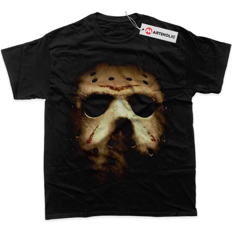 Alternative view of Jason Voorhees Shirt, Friday the 13th Shirt, Halloween Shirt, Horror Shirt, Graphic T-Shirt