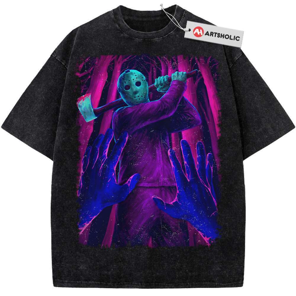 Jason Voorhees Shirt, Friday the 13th Shirt, Halloween Shirt, Horror Shirt, Vintage T-Shirt