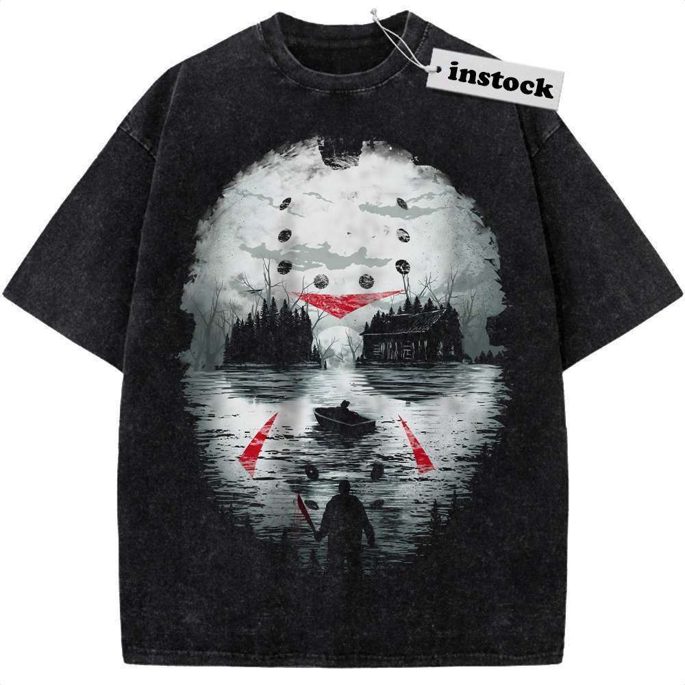 Jason Voorhees Shirt, Friday the 13th Shirt, Halloween Shirt, Horror Shirt, Vintage T-Shirt