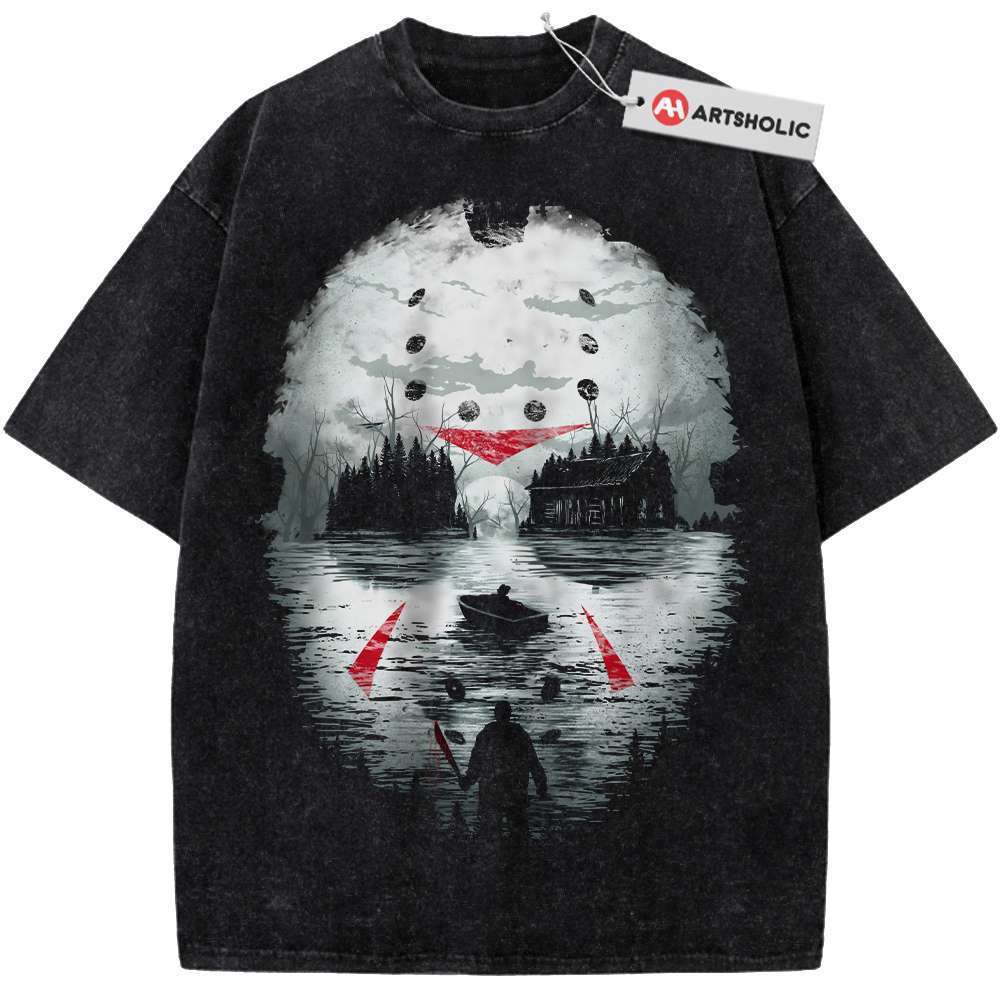 Jason Voorhees Shirt, Friday the 13th Shirt, Halloween Shirt, Horror Shirt, Vintage T-Shirt