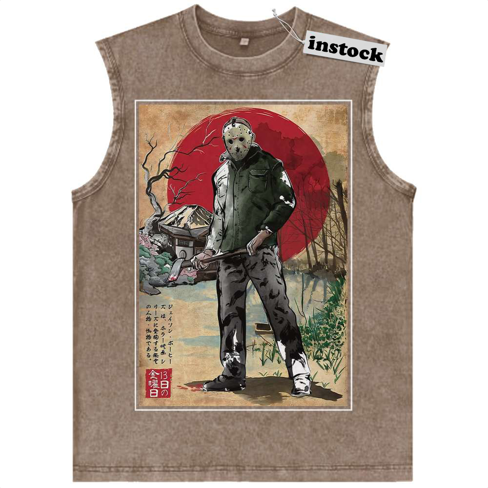 Jason Voorhees Tank Top, Friday the 13th Tank Top, Halloween Tank Top, Horror Tank Top, Vintage Tank Top