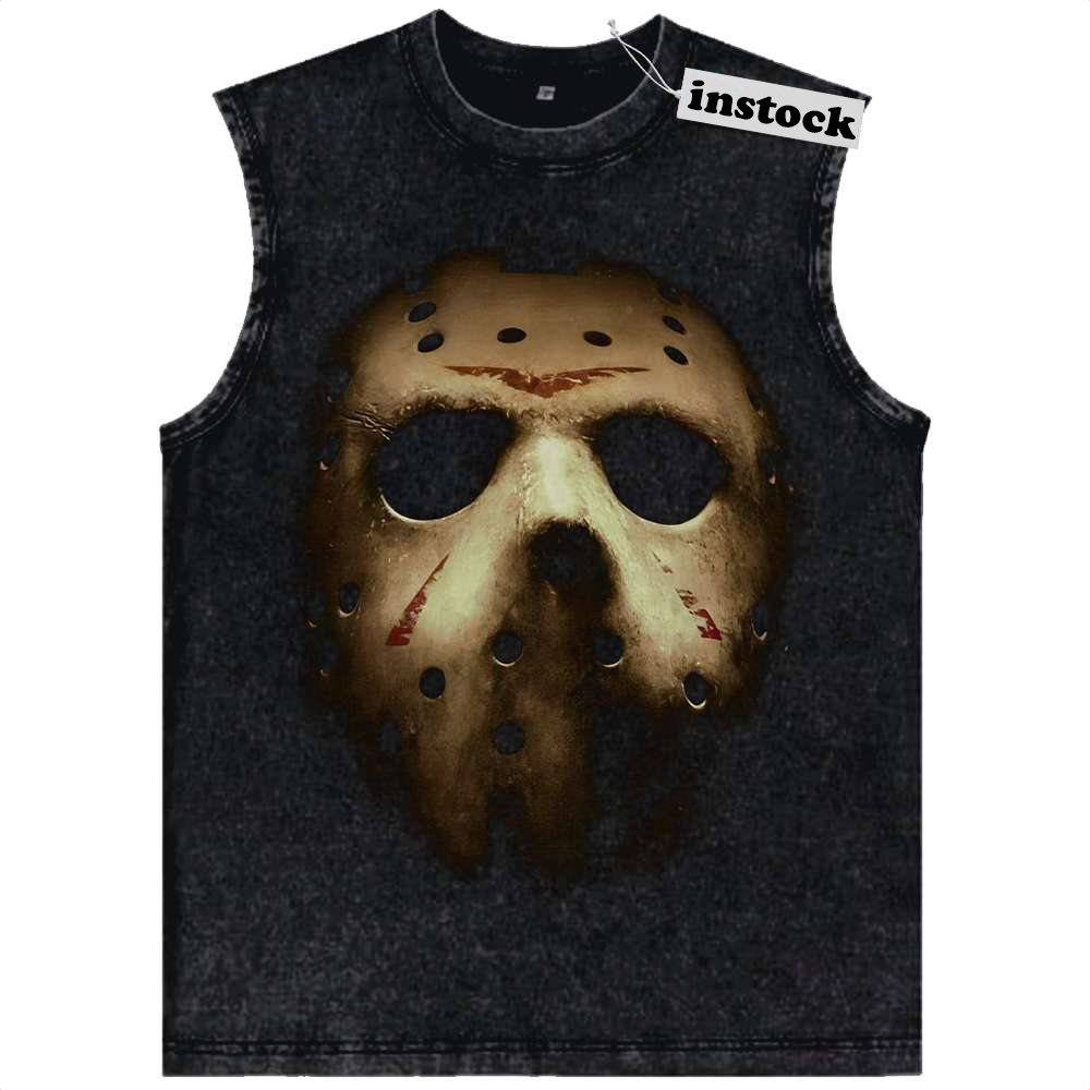 Jason Voorhees Tank Top, Friday the 13th Tank Top, Halloween Tank Top, Horror Tank Top, Vintage Tank Top