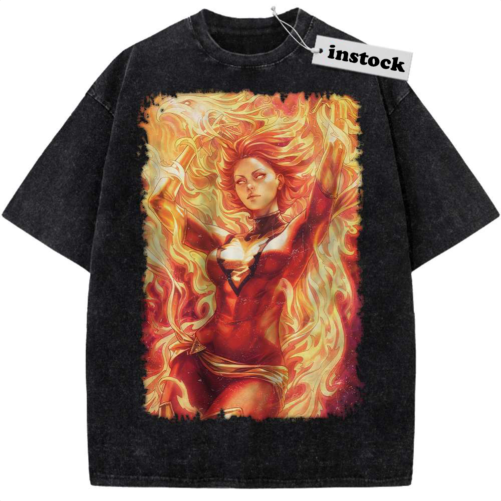 Jean Grey Shirt, X-Men Shirt, Marvel Comics Shirt, Vintage T-Shirt