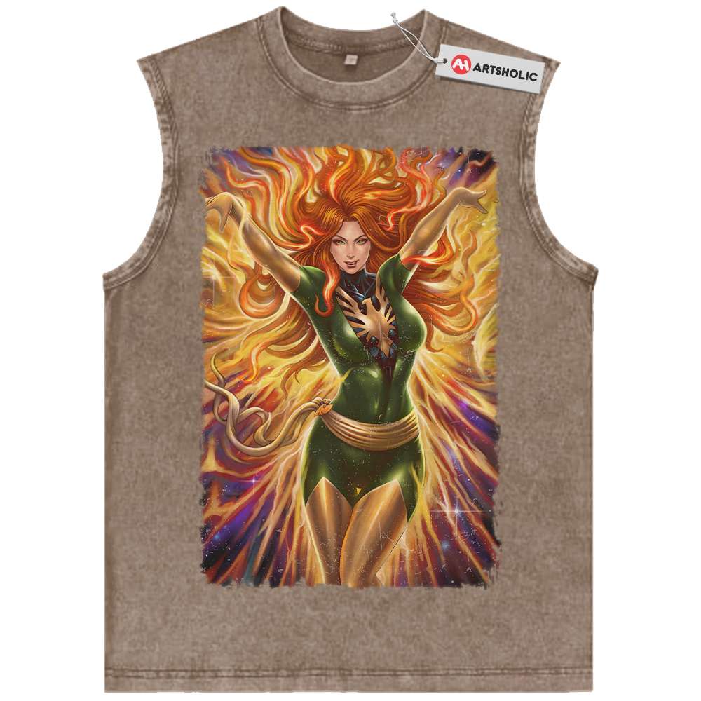 Jean Grey Tank Top, X-Men Tank Top, Marvel Comics Tank Top, Vintage Tank Top