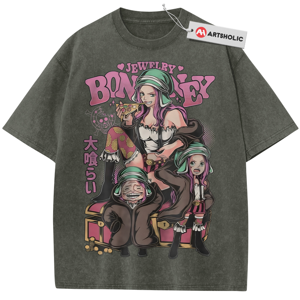Alternative view of Jewelry Bonney Shirt, One Piece Shirt, Anime Shirt, Vintage Tee