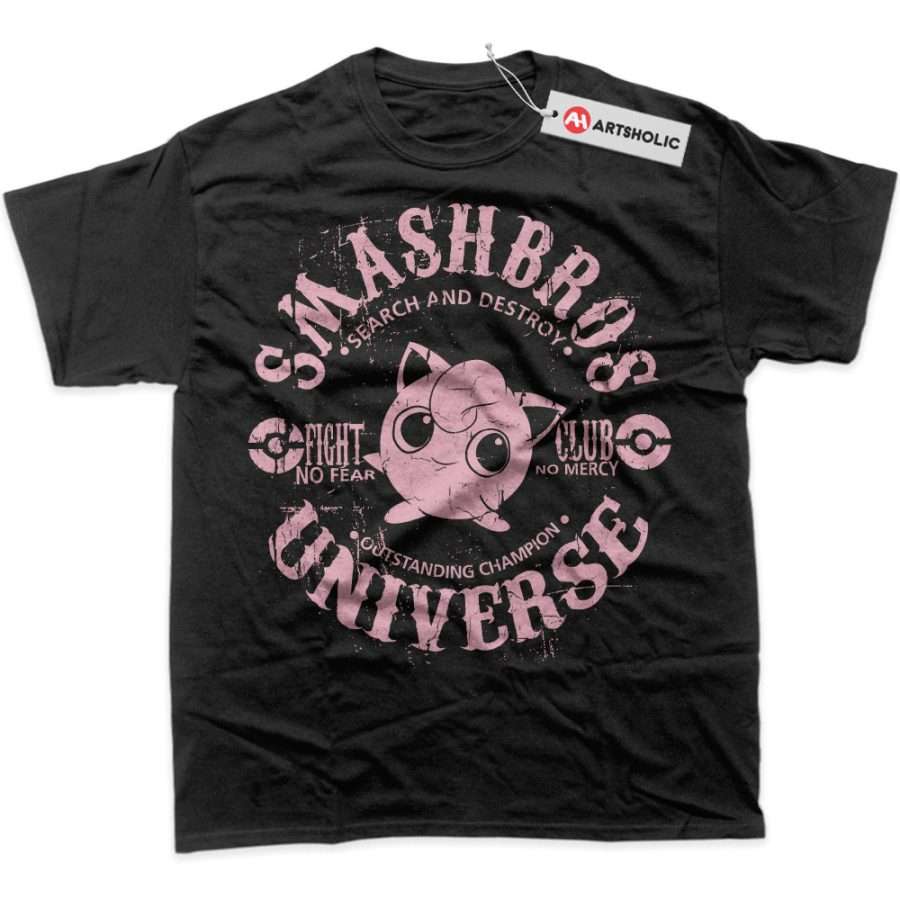 Alternative view of Jigglypuff Shirt, Pokemon Shirt, Anime Shirt, Graphic Tee