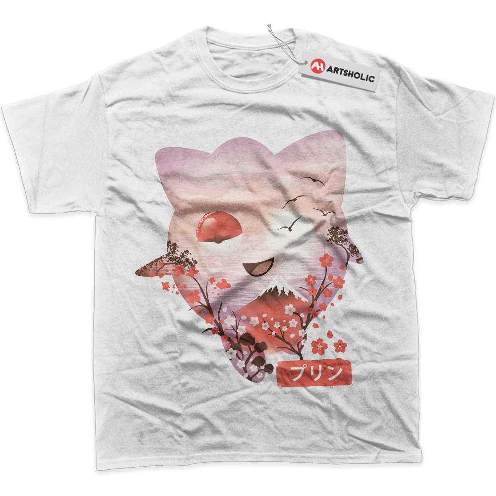 Jigglypuff Shirt, Pokemon Shirt, Anime Shirt, Graphic Tee