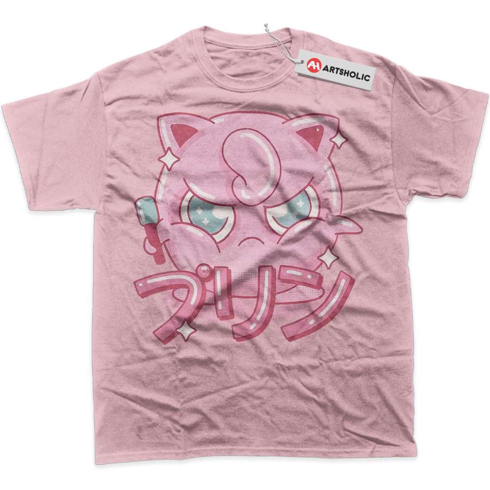 Jigglypuff Shirt, Pokemon Shirt, Anime Shirt, Graphic Tee