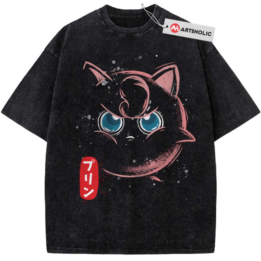 Jigglypuff Shirt, Pokemon shirt, Anime Shirt, Vintage T-Shirt