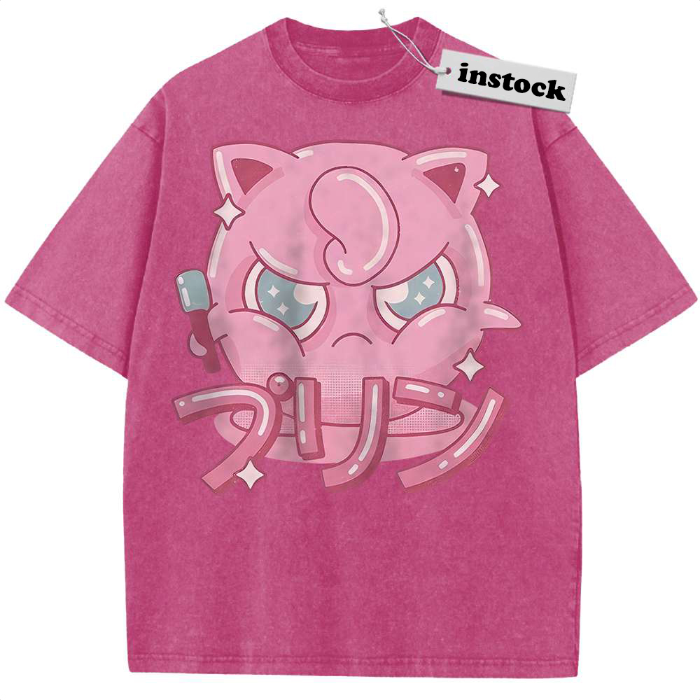 Jigglypuff Shirt, Pokemon shirt, Anime Shirt, Vintage Tee