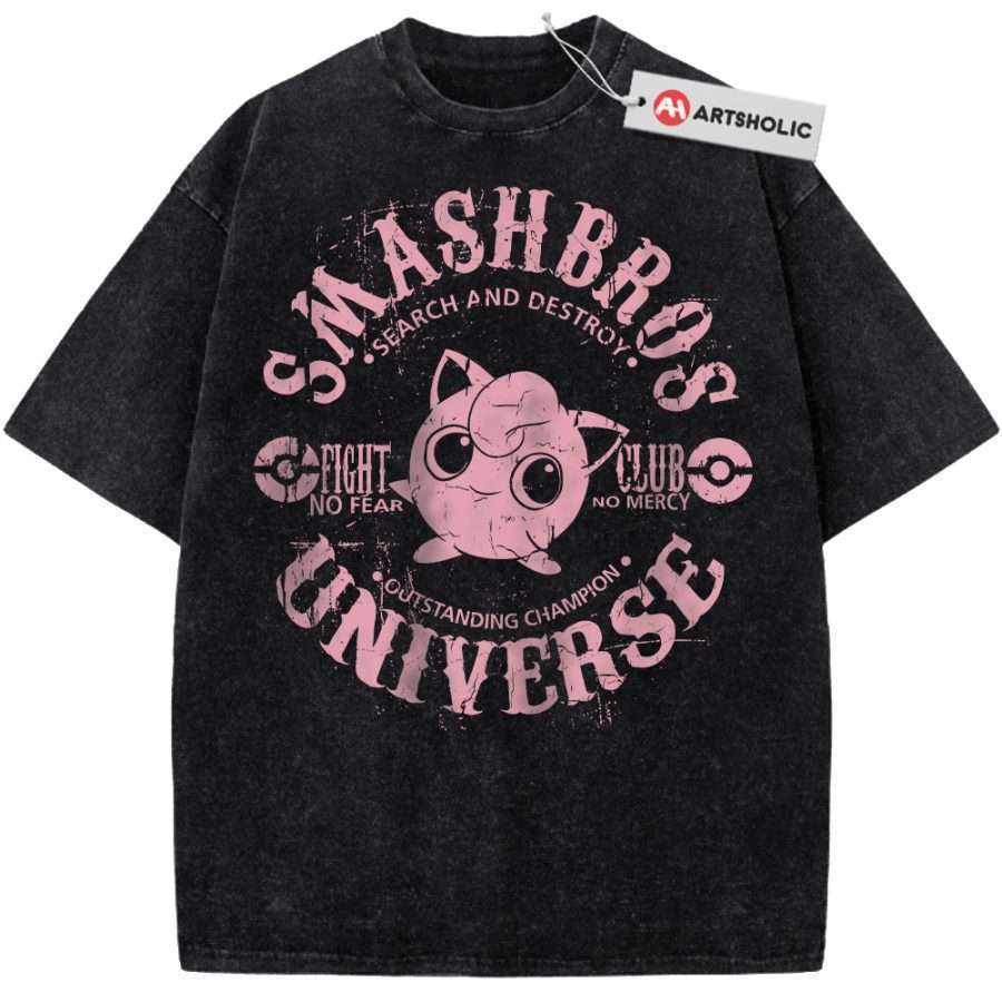 Alternative view of Jigglypuff Shirt, Pokemon shirt, Anime Shirt, Vintage Tee