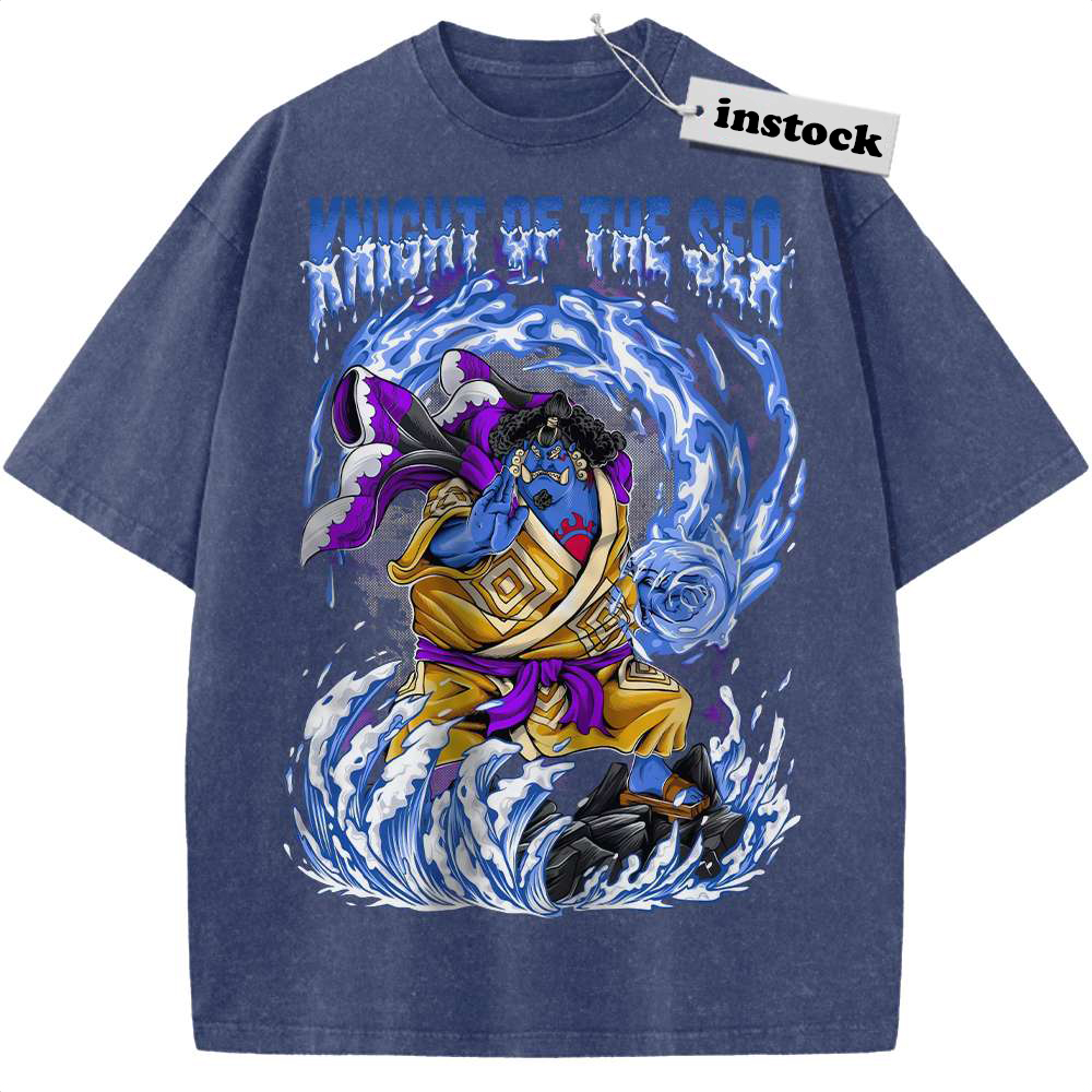 Jinbe Shirt, One Piece Shirt, Anime Shirt, Vintage T-Shirt
