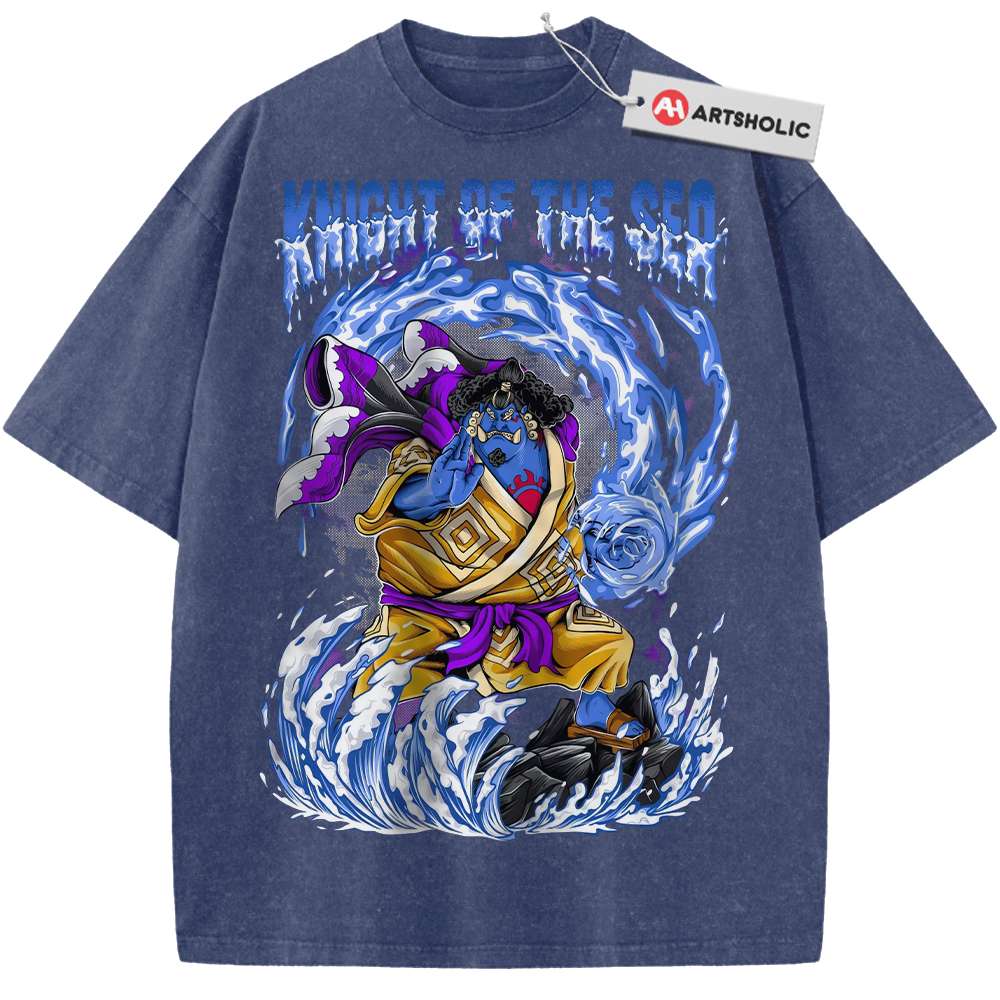 Jinbe Shirt, One Piece Shirt, Anime Shirt, Vintage T-Shirt