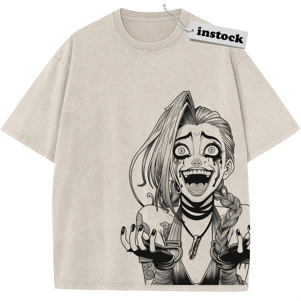 Jinx Shirt, League of Legends Shirt, Game Shirt, Vintage T-Shirt