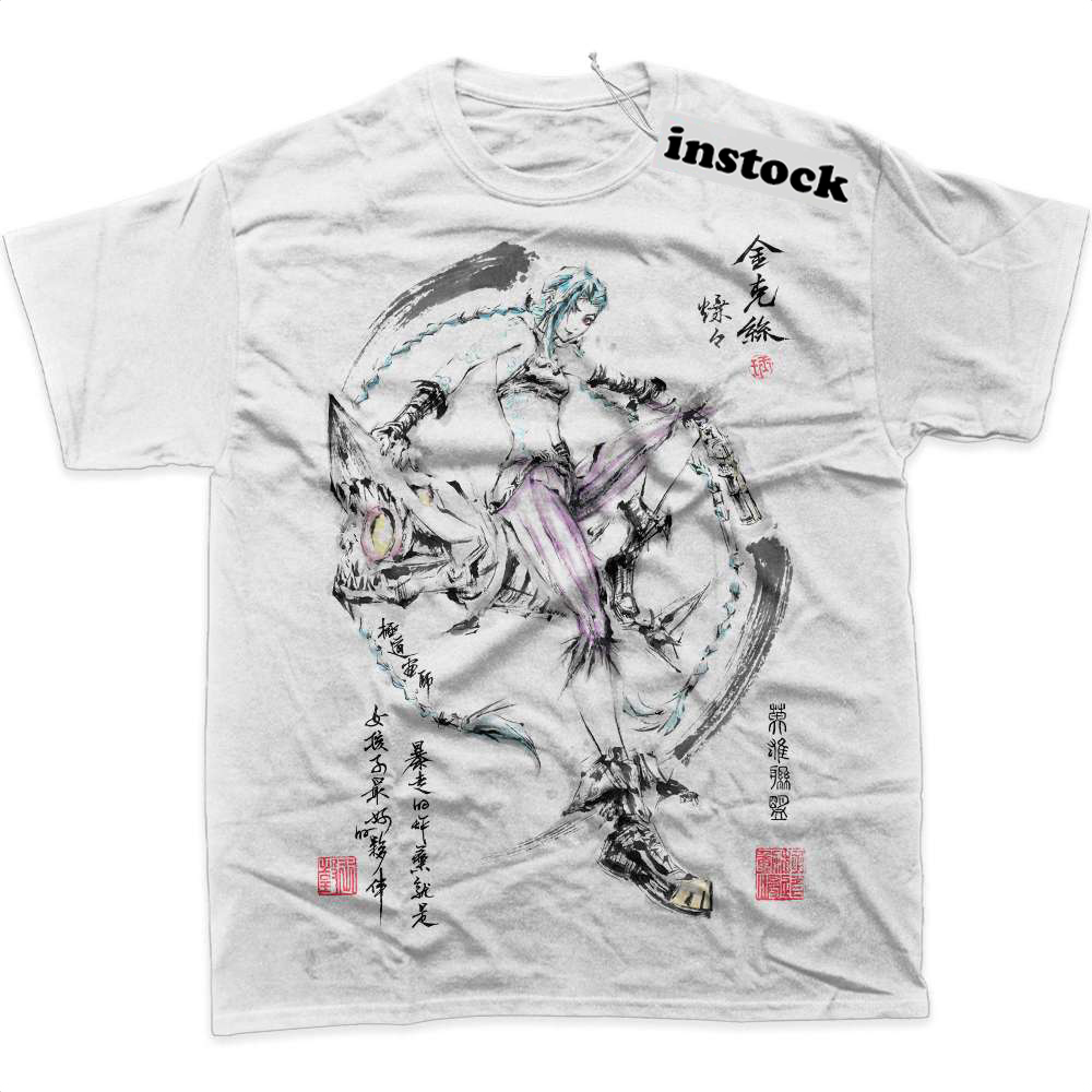 Jinx Shirt, League of Legends Shirt, LoL Shirt, Game Shirt, Graphic Tee
