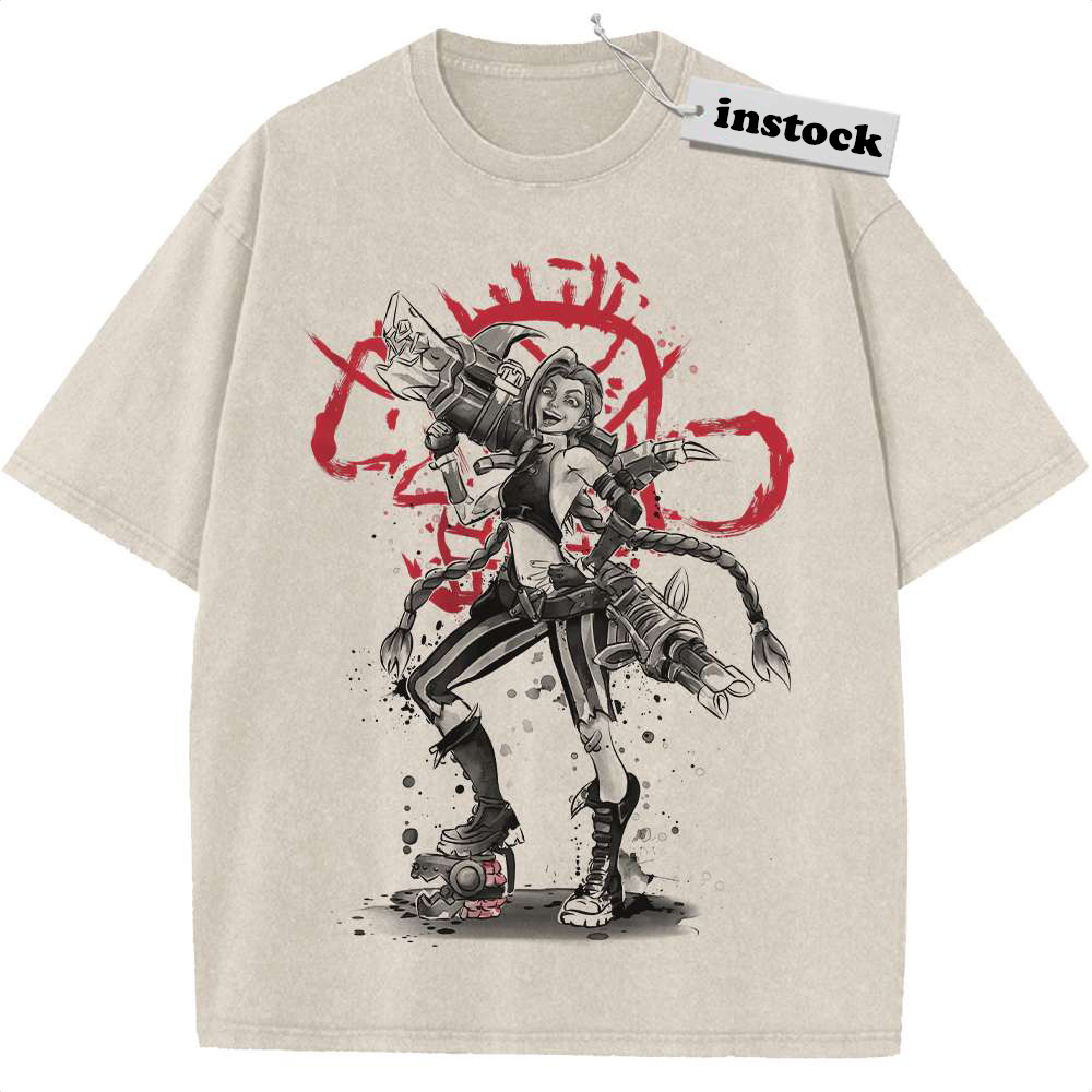 Jinx Shirt, League of Legends Shirt, LoL Shirt, Game Shirt, Vintage T-Shirt