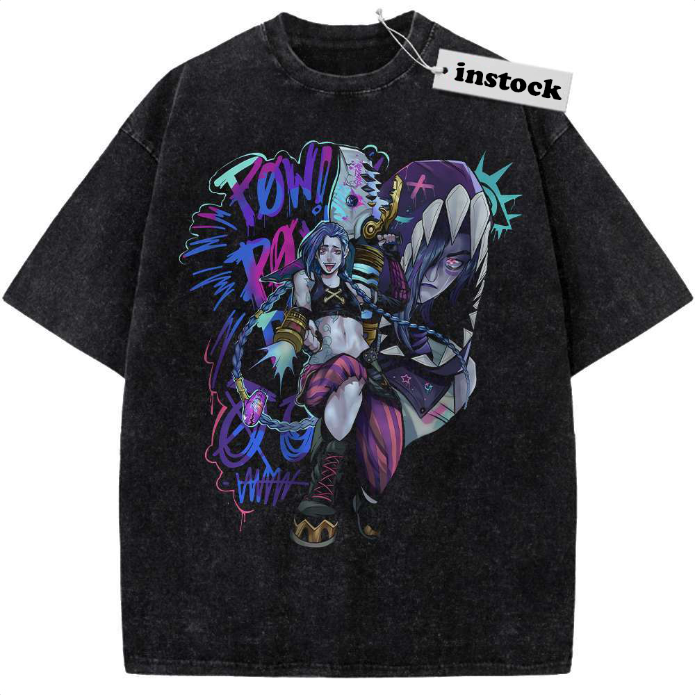 Jinx Shirt, League of Legends Shirt, LoL Shirt, Game Shirt, Vintage T-Shirt