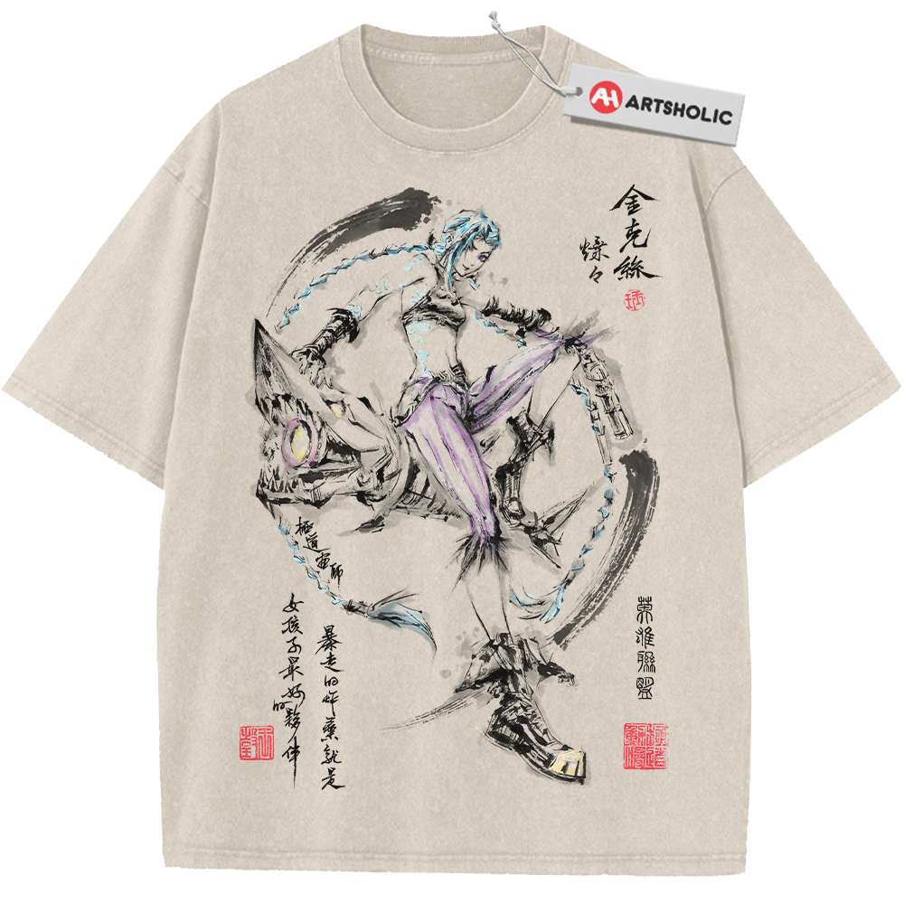 Jinx Shirt, League of Legends Shirt, LoL Shirt, Game Shirt, Vintage Tee