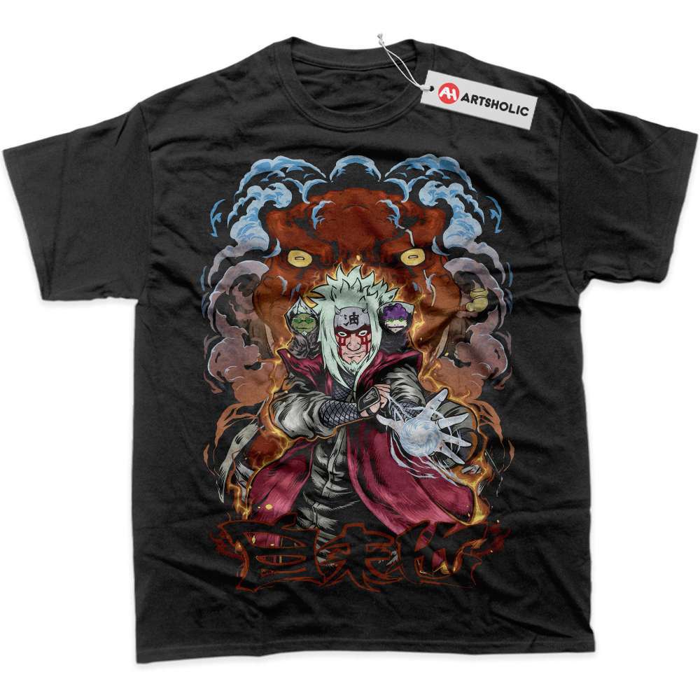 Jiraiya Shirt, Naruto Shirt, Anime Shirt, Graphic T-Shirt