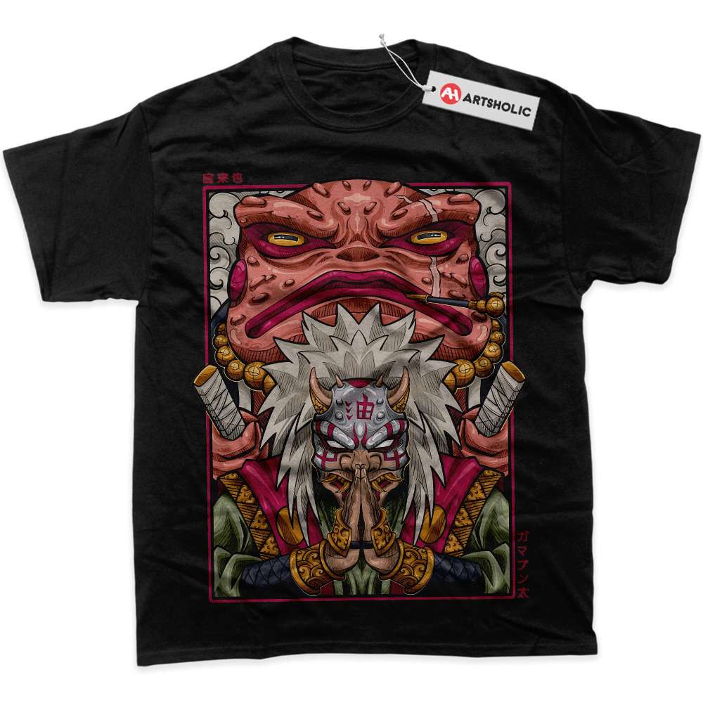 Alternative view of Jiraiya Shirt, Naruto Shirt, Anime Shirt, graphic T-Shirt