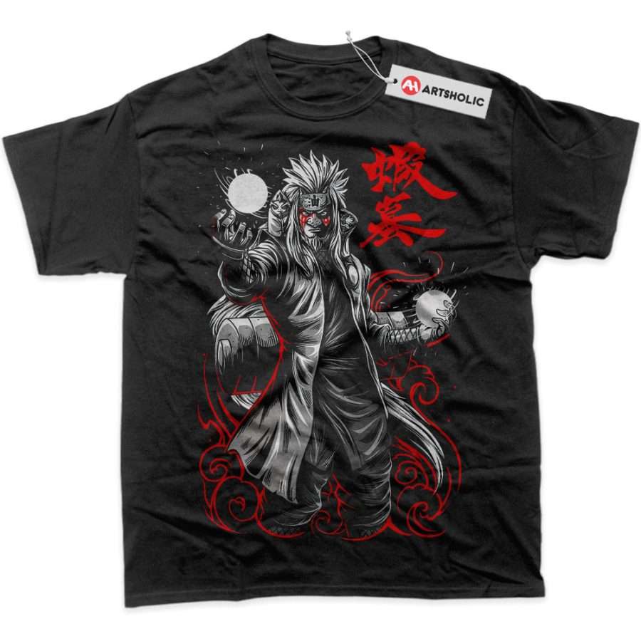 Alternative view of Jiraiya Shirt, Naruto Shirt, Anime Shirt, Graphic T-Shirt