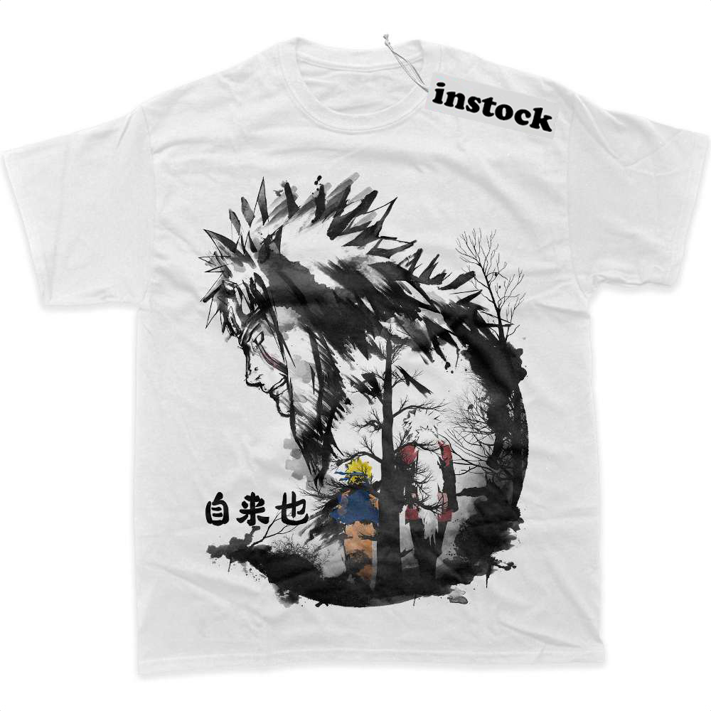 Jiraiya Shirt, Naruto Shirt, Anime Shirt, Graphic T-Shirt