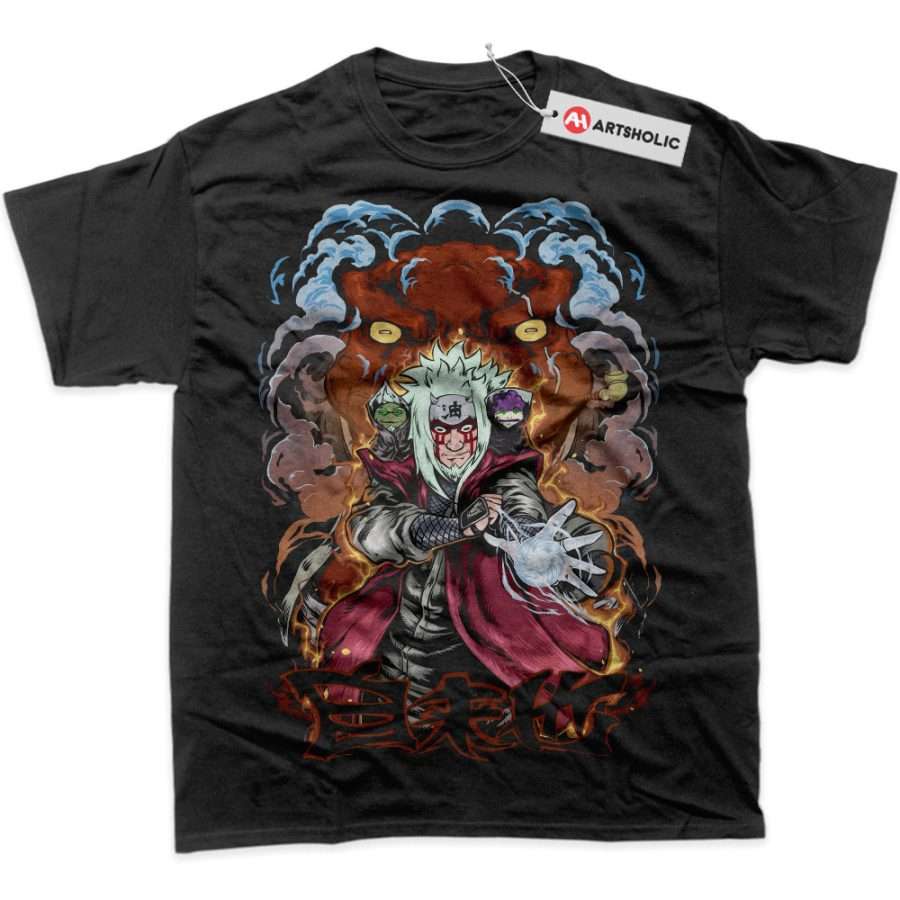 Alternative view of Jiraiya Shirt, Naruto Shirt, Anime Shirt, Graphic T-Shirt