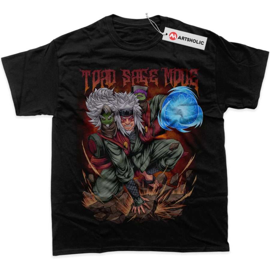 Alternative view of Jiraiya Shirt, Naruto Shirt, Anime Shirt, Graphic T-Shirt