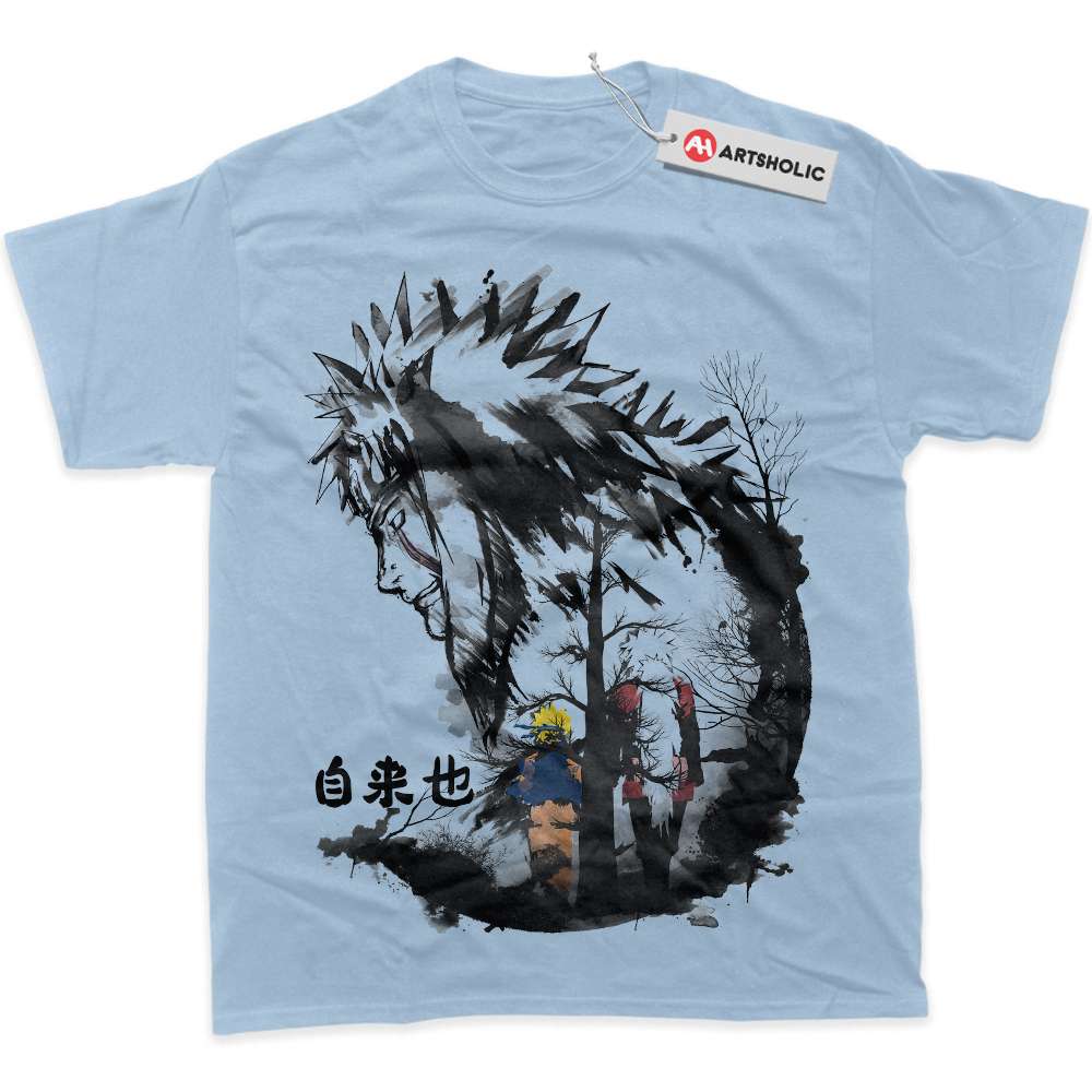 Alternative view of Jiraiya Shirt, Naruto Shirt, Anime Shirt, Graphic T-Shirt