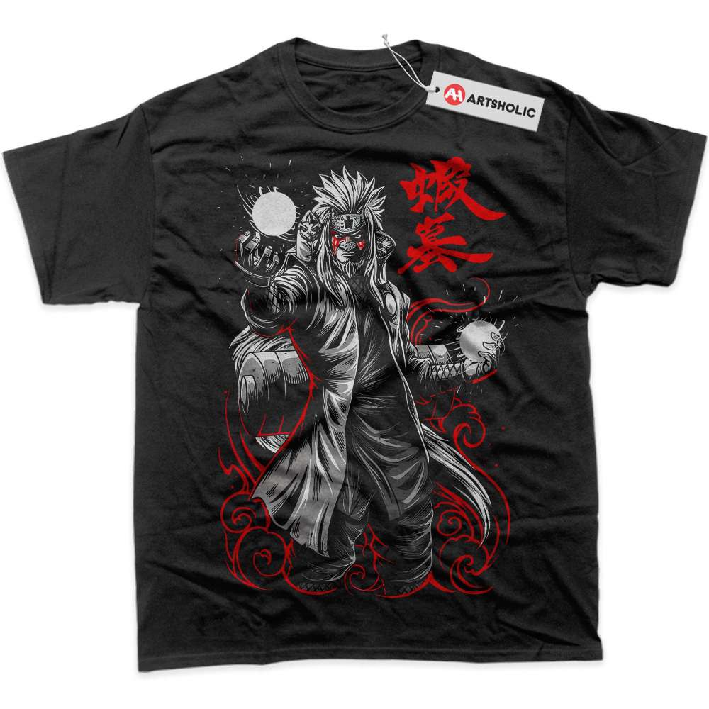 Jiraiya Shirt, Naruto Shirt, Anime Shirt, Graphic T-Shirt