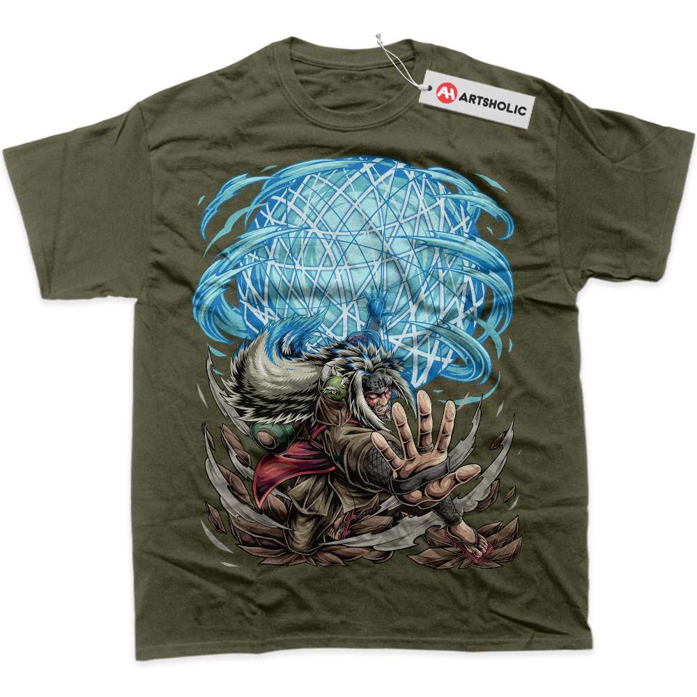 Alternative view of Jiraiya Shirt, Naruto Shirt, Anime Shirt, Graphic Tee